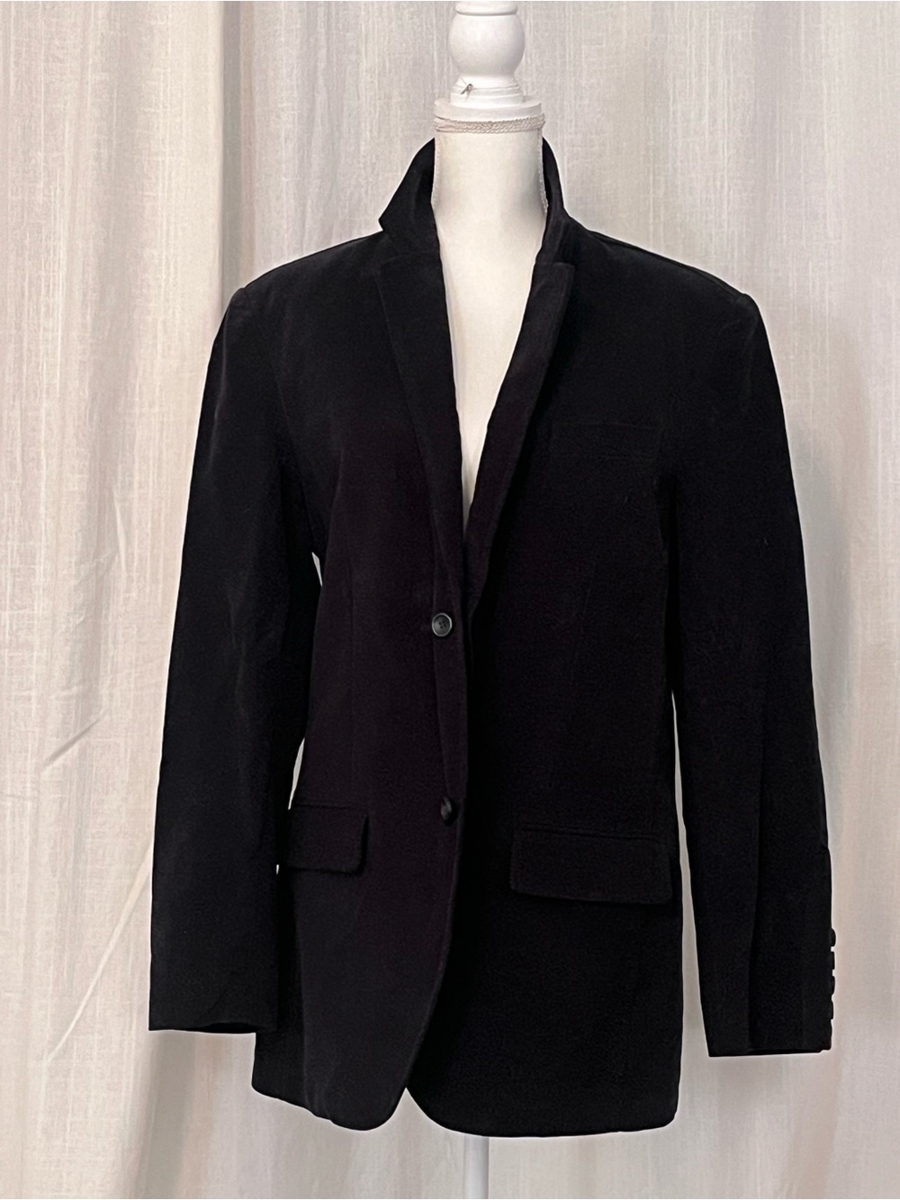Old Navy Black Men's Sport Coat - Two-Button Tailored Blazer